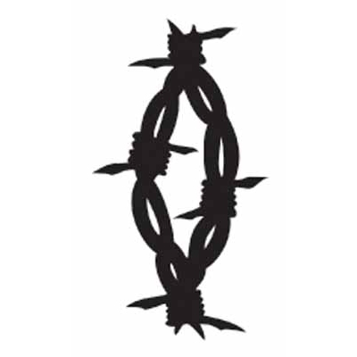 タトゥーシール 鉄条網(タトゥー)