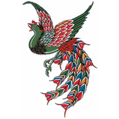 タトゥーシール フェニックス(タトゥー)