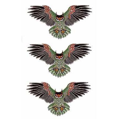 タトゥーシール フクロウ(タトゥー)