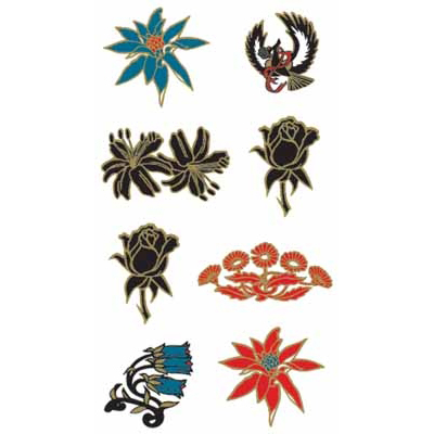 タトゥーシール アールヌーボ1(タトゥー)