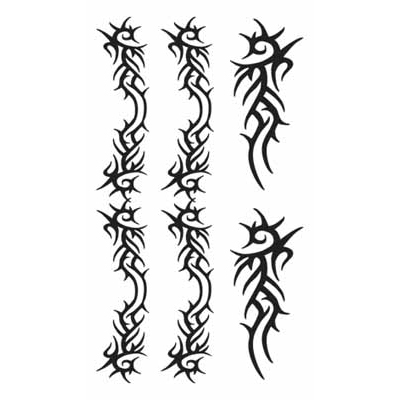 タトゥーシール トライバル1(タトゥー)