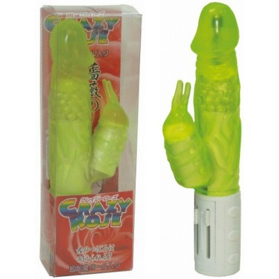 クレイジーローズ (グリーン)(バイブ)