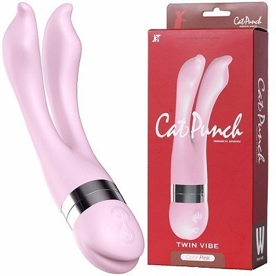 Cat Punch (W TWIN VIBE) ピンク(バイブ)