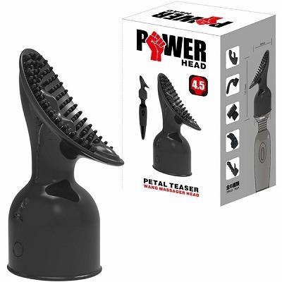 パワーヘッド ペタルティーザー (ブラック)(バイブ)