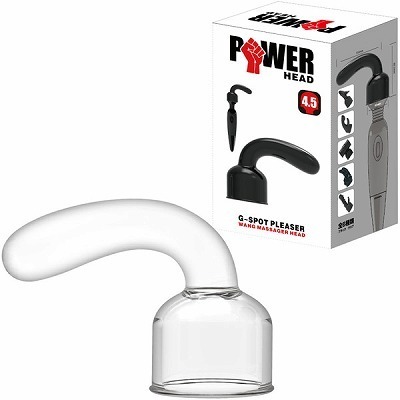 パワーヘッド Gスポットプリーザー (クリア)(バイブ)