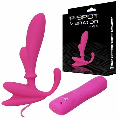 P−SPOTバイブレーター (ピンク)(アナル拡張)
