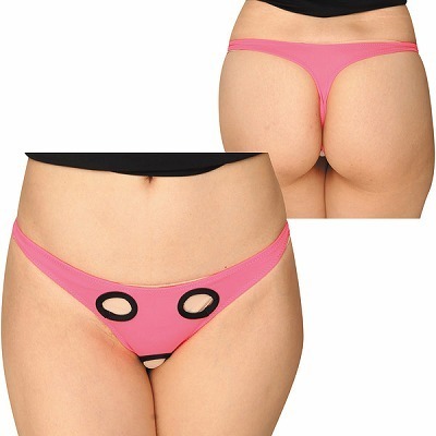 ツルツル2wayストレッチオープンTバック(ランジェリー)