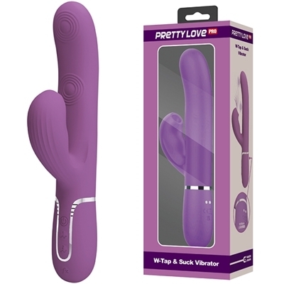 プリティラブプロ ダブルタップ&サックバイブレーター(バイブ)