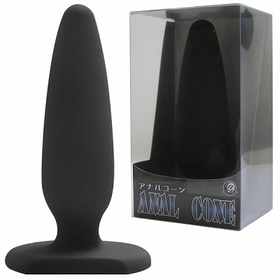 アナルコーン L (ブラック)(アナル拡張)