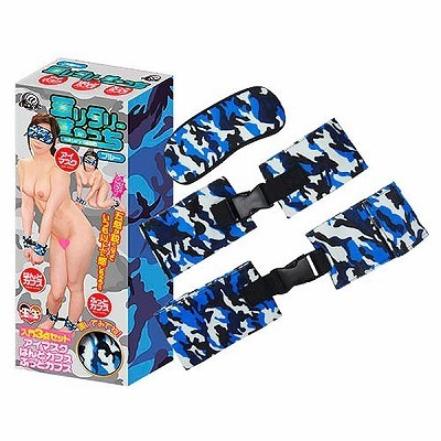 ミリタリーきゃっち (ブルー)(拘束具)