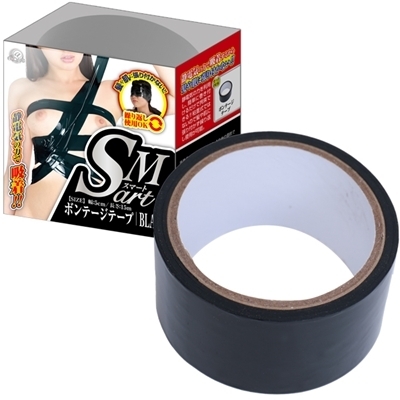 SMart(スマート) ボンテージテープ (黒)(拘束具)